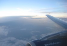 View from JetBlue flying over Florida