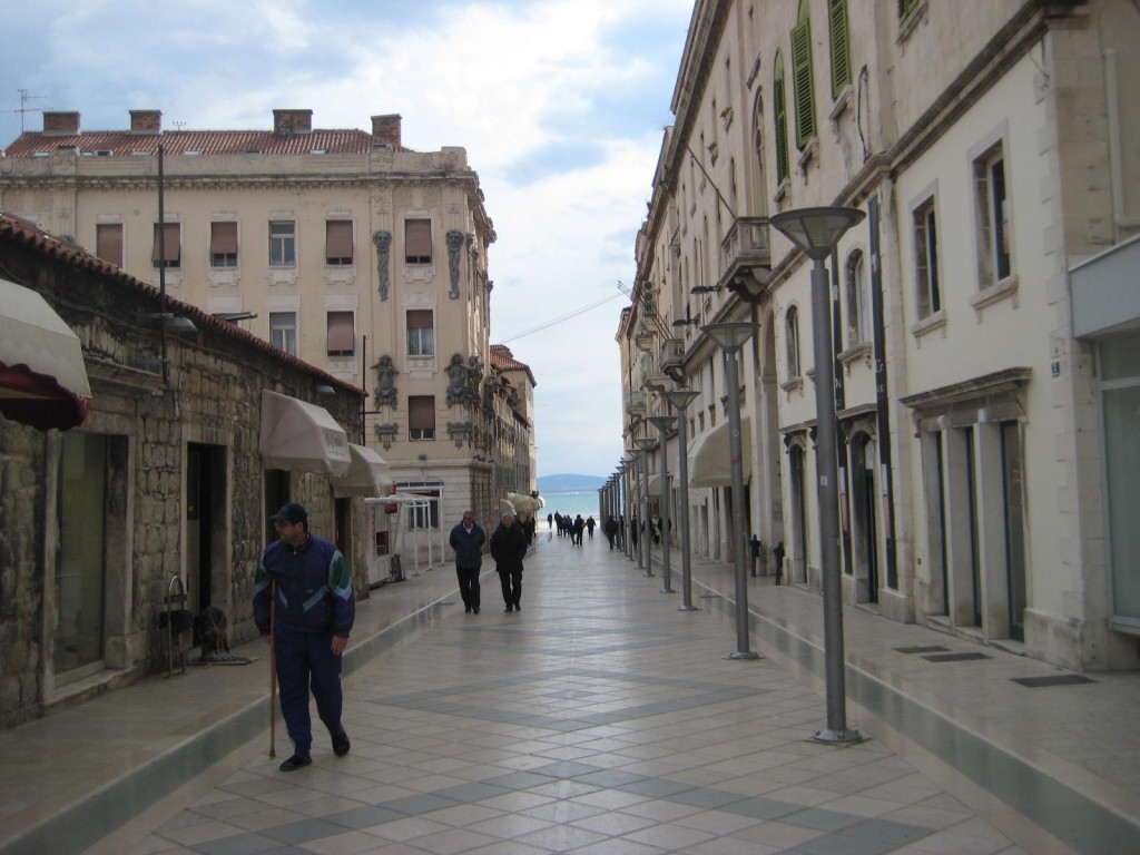 Streets of Split, Croatia
