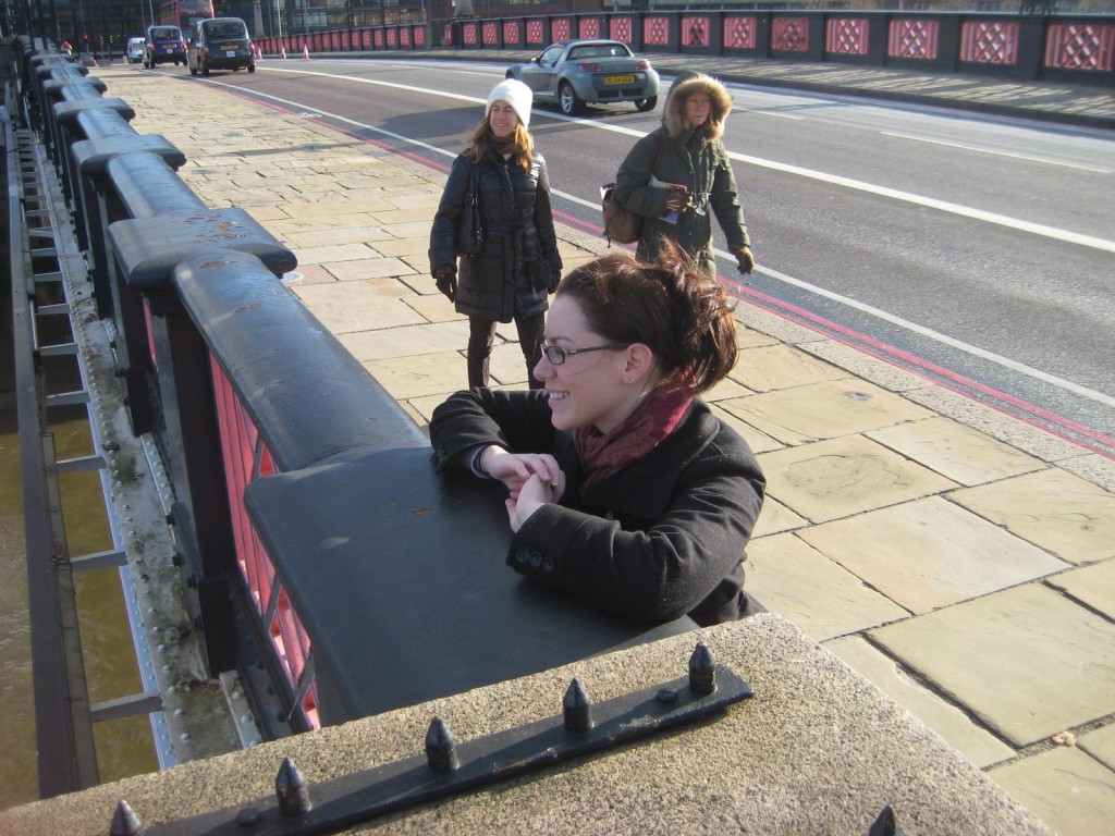 Chandra looking at Thames River London