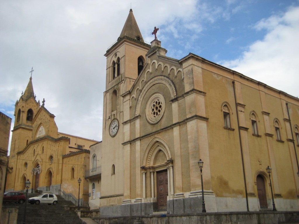 Church in Mezzoiuso (Mezzojuso) Sicily