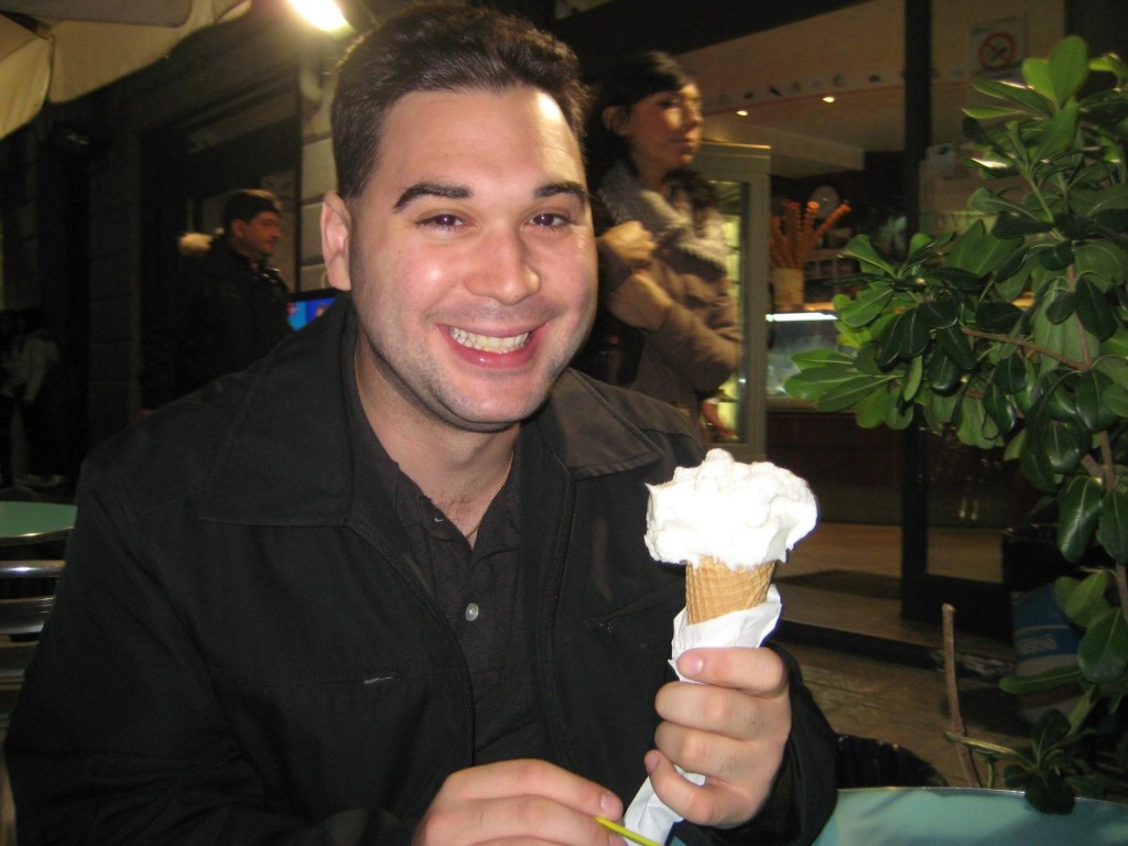 Gelato in Palermo, Sicily, Italy