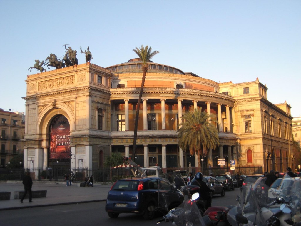 Teatro Massimo in Palermo Sicily, Italy
