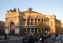 Teatro Massimo in Palermo Sicily, Italy
