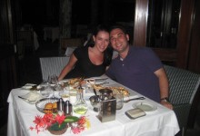 Dinner at Le Meridien Hotel Mahe Seychelles