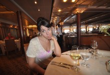 Lunch in dining room on the Silver Sea SilverWind