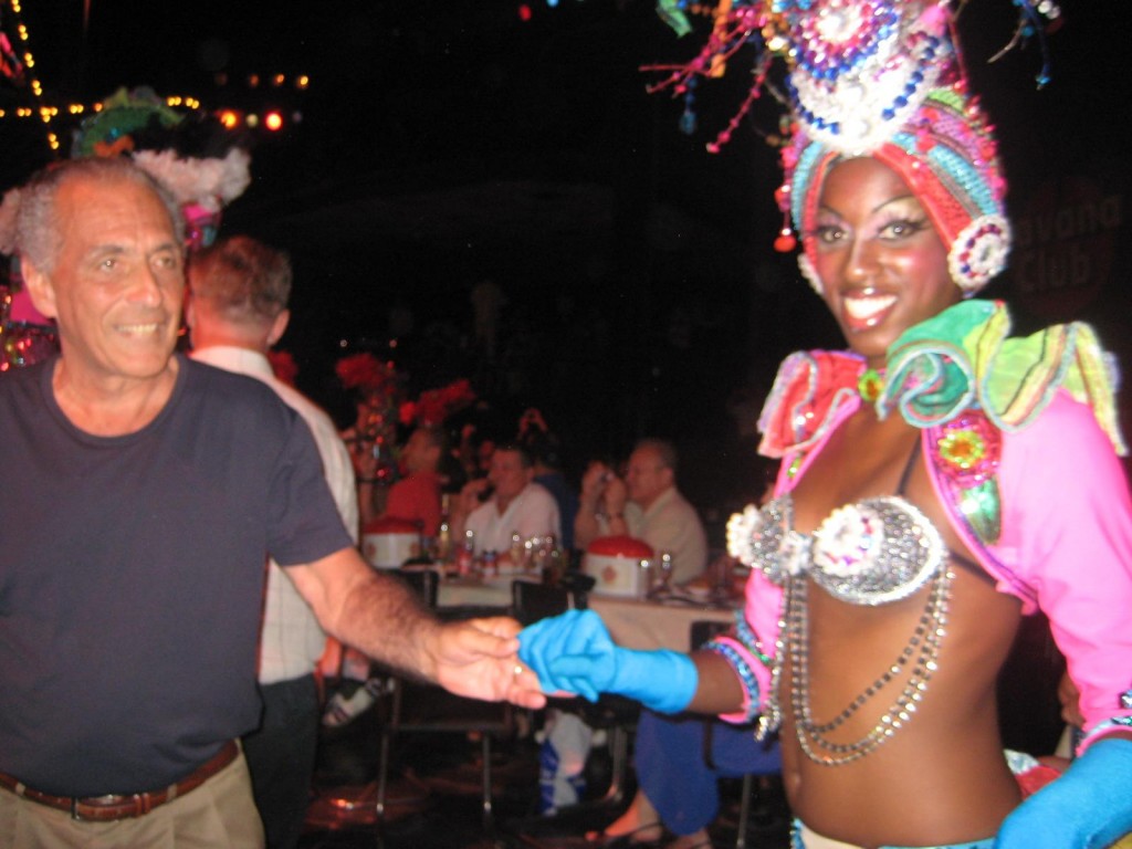 Tropicana Dancer in Havana Cuba