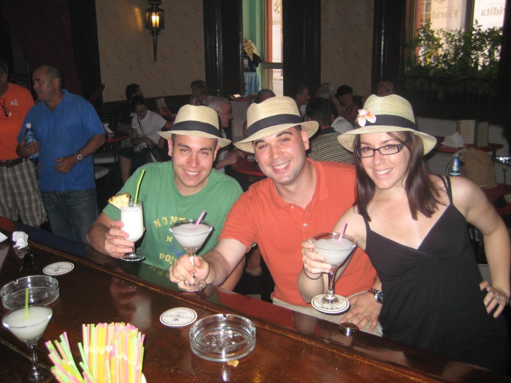 Daiquiris at the Floridita Havana Cuba 