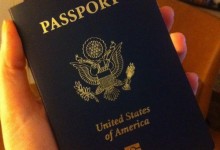 American Passport with chip