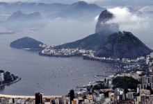 View of Rio from Corcovado Christ the Redeemer