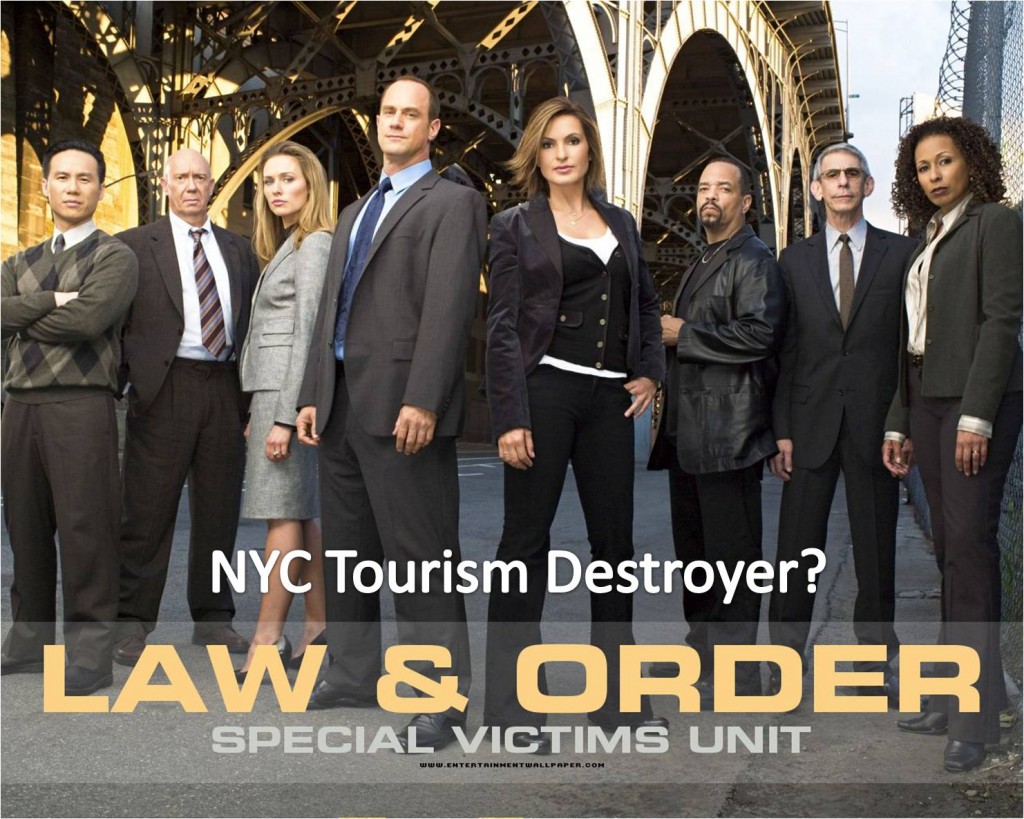 Law and Order bad for NYC tourism?