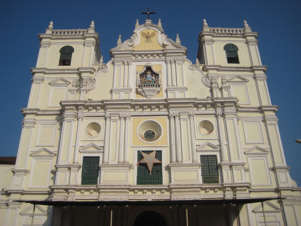 Holy Spirit Catholic Church in Goa, India