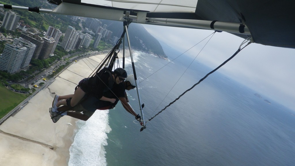 Hang Gliding rio de janeiro brazil pepino beach