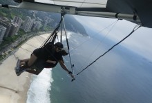 Hang Gliding rio de janeiro brazil pepino beach