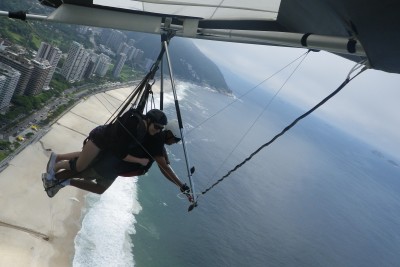 Hang Gliding rio de janeiro brazil pepino beach
