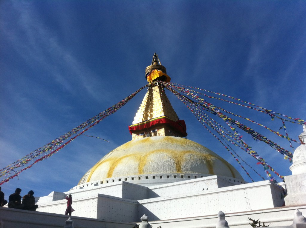 Boudhanath Buddhist Stupa Kathmandu Nepal