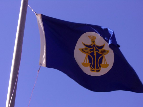 The flag of t he Principality of Hutt River