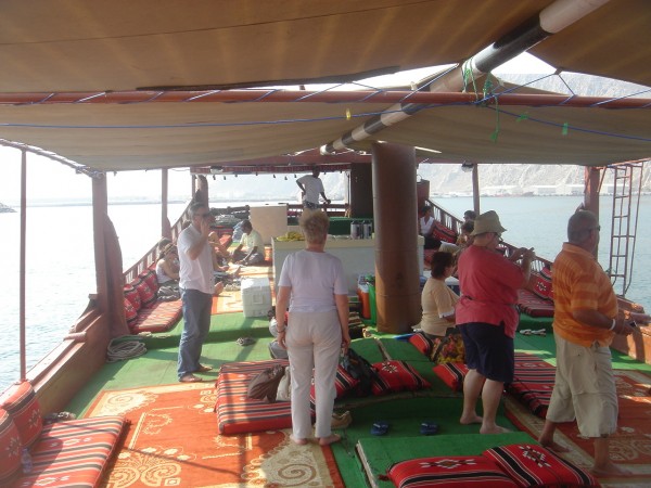 Live aboard an Omani dhow is pretty great