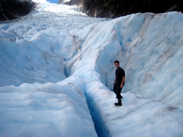 One wrong step while exploring and you may end in the bottom of an endless ice crevasse! 