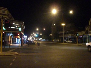 The streets of Kalgoorlie are down right urban compared to the Nullabor desert