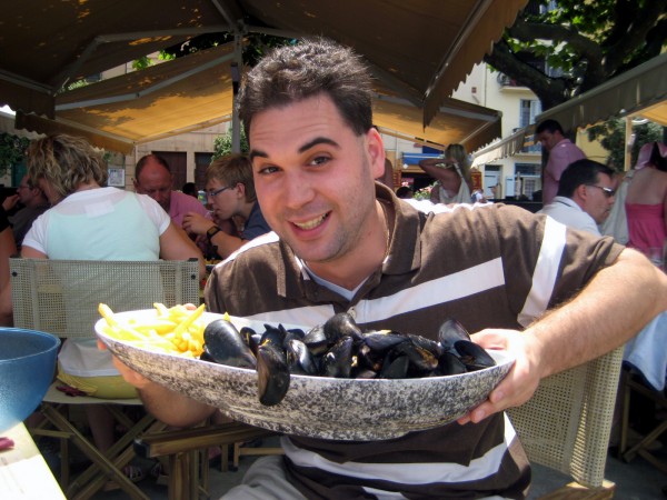 Moules et Frites in Collioure?  Yes, s'il vous plaît