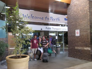 We made it!!  Sweet Perth at last!