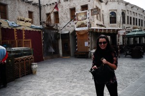 Chandra in Souq Waqif