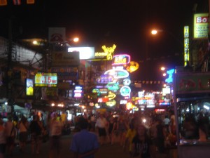 Patpong Night Market in Bangkok Thailand