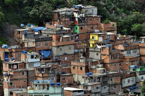 Rocinha favela - the largest in Rio