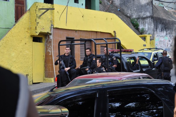 Street justice is no longer the law in Rocinha favela - now the police and military roam the streets.  Somehow this does not make you feel safer.