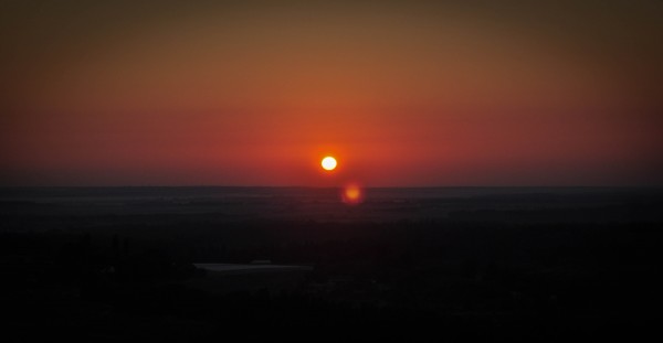 Nothing is like the view of the red African sunrise from a hot air balloon.