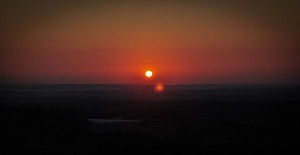 Nothing is like the view of the red African sunrise from a hot air balloon.