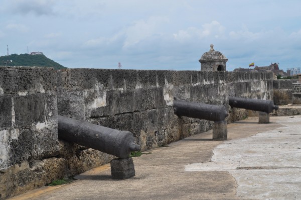 I'm pretty sure these are the only guns I saw while in Colombia.  And I don't think they get much use.