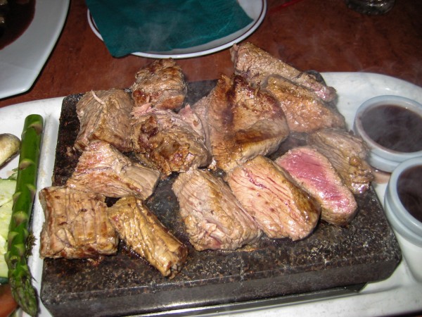 Fillet mignon at Freemasons Hotel in Geraldton, Australia