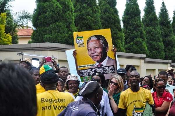 Outside Mandela's Home in Houghton 3