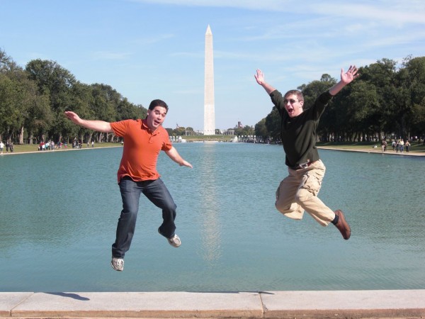 Washington Monument and Reflecting Pool in Washington DC