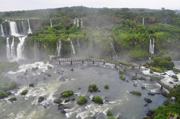 Iguazu Falls with Viewing Platforms Brazil