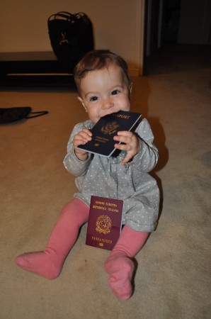 This girl knows how to use her two passports