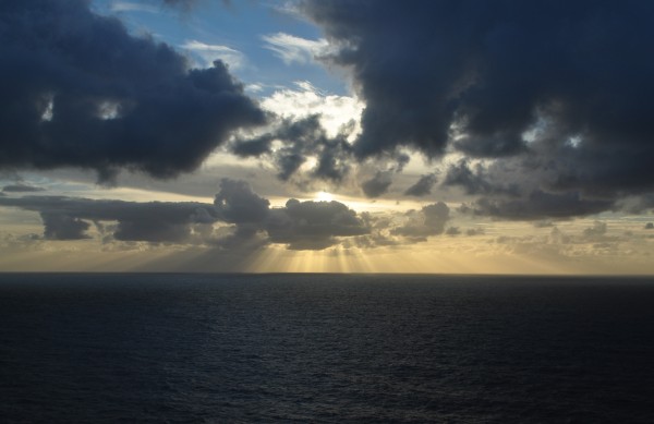 Sun Setting at Cabo da Roca Portugal