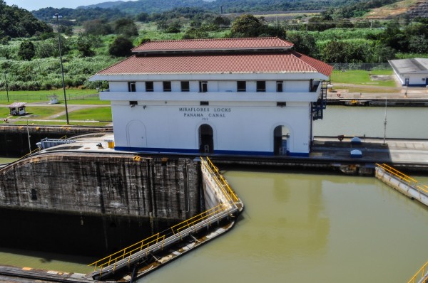 Miraflores Locks are the hub of the 77km long Panama Canal