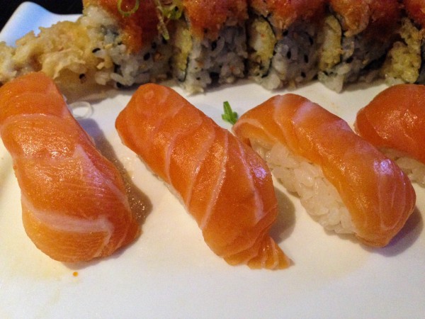 Sometimes the basics are the best - go for the salmon nigiri