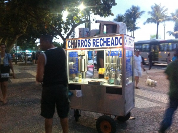Churro Cart Rio de Janeiro Brazil