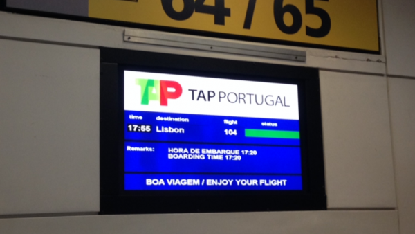 Welcome abroad TAP Portugal. What frequent flyer program? We don't know anything about that.