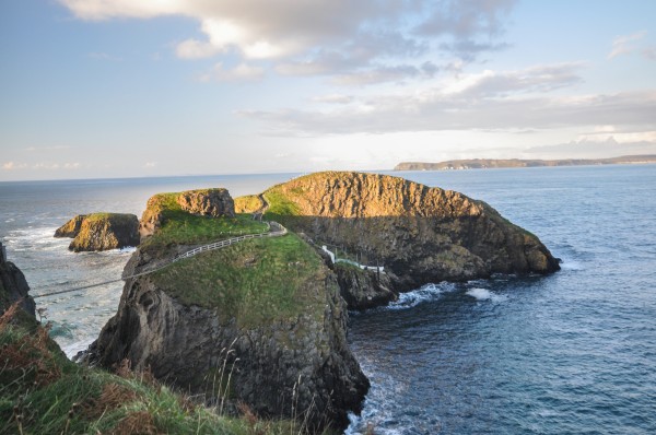 The stunning landscape of Carrick-a-Rede.