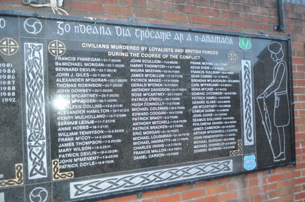 Catholic Memorial in Belfast