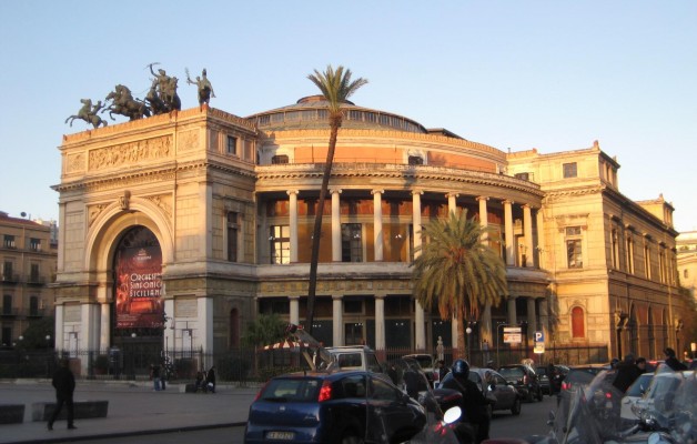 Teatro Massimo in Palermo Sicily, Italy