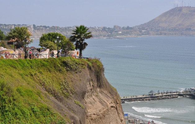 Cliffs of Miraflores Lima, Peru
