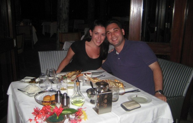 Dinner at Le Meridien Hotel Mahe Seychelles