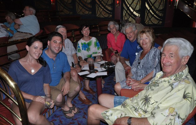 Cruise Trivia Team on Silver Wind SilverSea