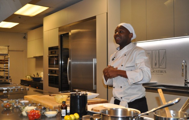 Chef Wamu from South Africa at De Gustibus New York City