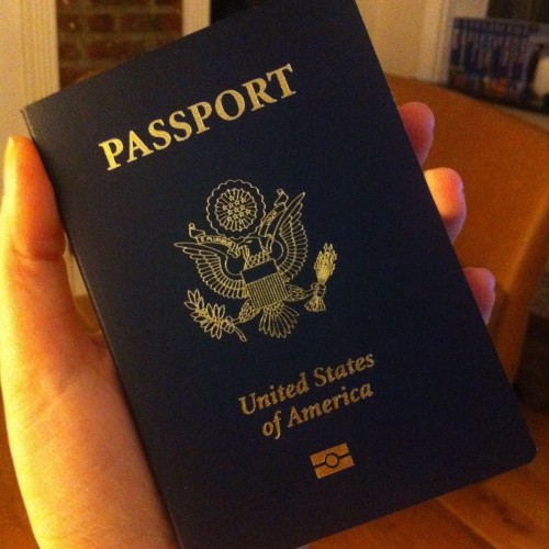 American Passport with chip